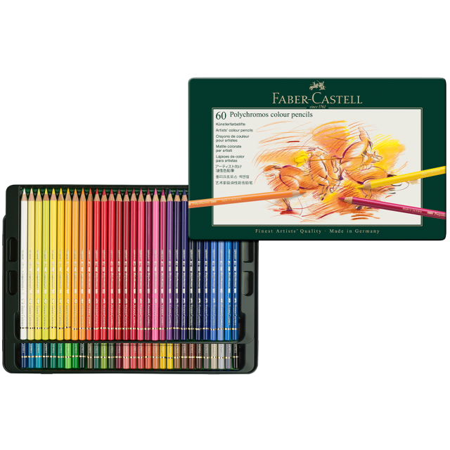 Buntstifte Polychromos 60er-Set