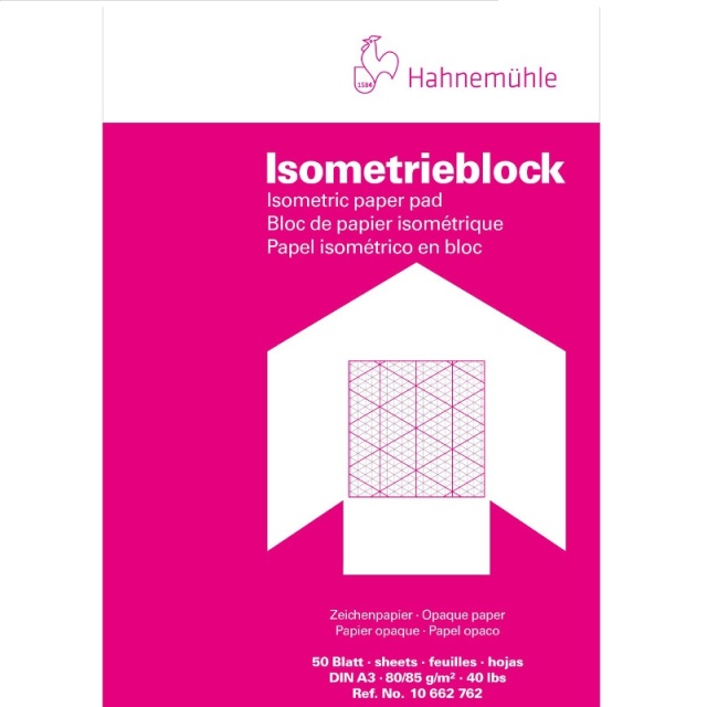 Millimeterblock Isometric A4