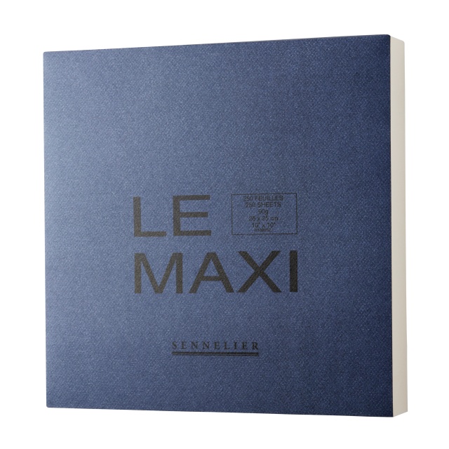 Le Maxi Skizzenblock 25 × 25 cm