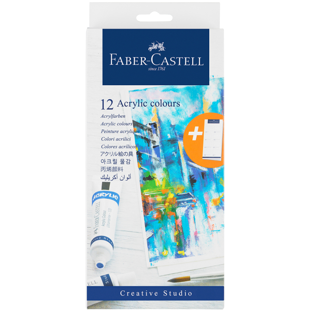 Acrylfarbe 12er-Set