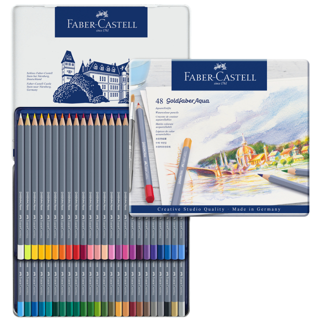 Goldfaber Aqua Aquarellstifte 48er-Set