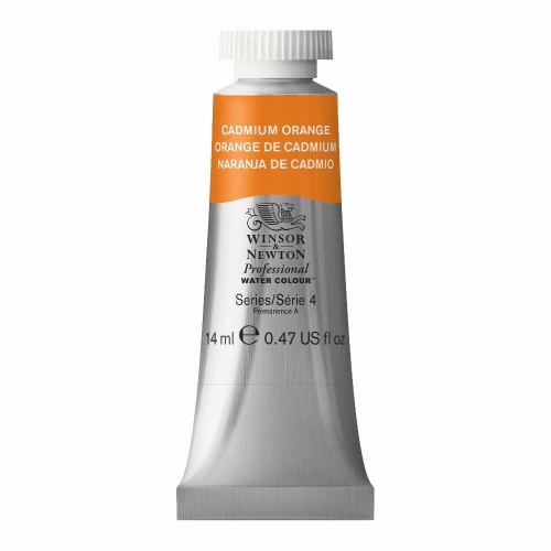 Professional Aquarellfarbe Tube 14 ml (Serie 4) Cadmium scarlet 106 in der Gruppe Künstlerbedarf / Künstlerfarben / Aquarell / Aquarellfarbe in der Tube bei Pen Store (106833)