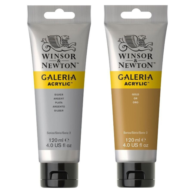 Galeria Acrylfarbe Metallic 120 ml
