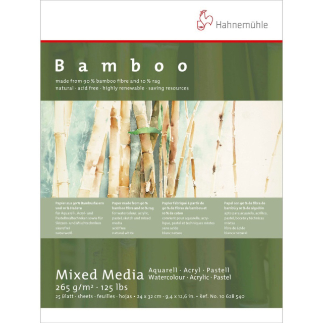 Mixed Media Bamboo, 265 g, 24x32 cm