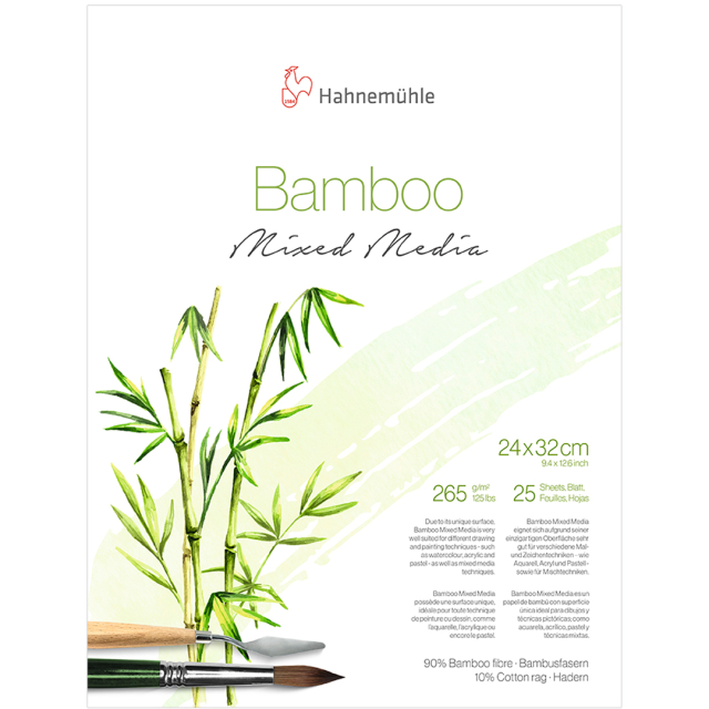 Mixed Media Bamboo, 265 g, 24x32 cm