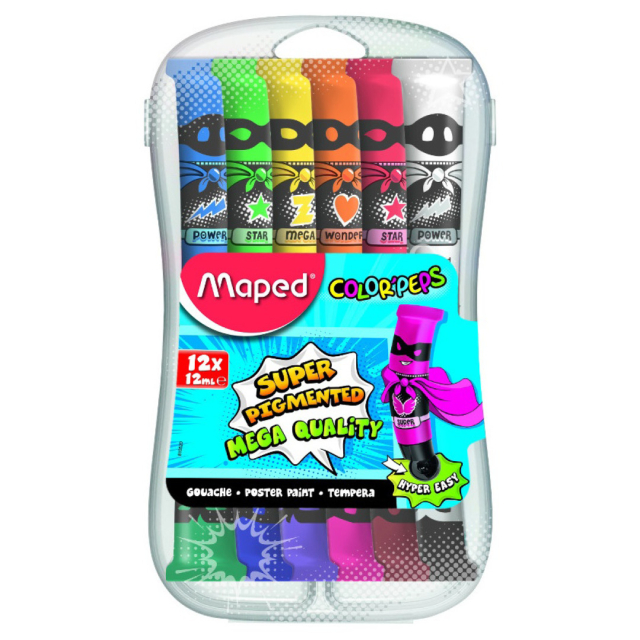 Color'Peps Gouache-Farbe 12er-Set (ab 3 Jahren)