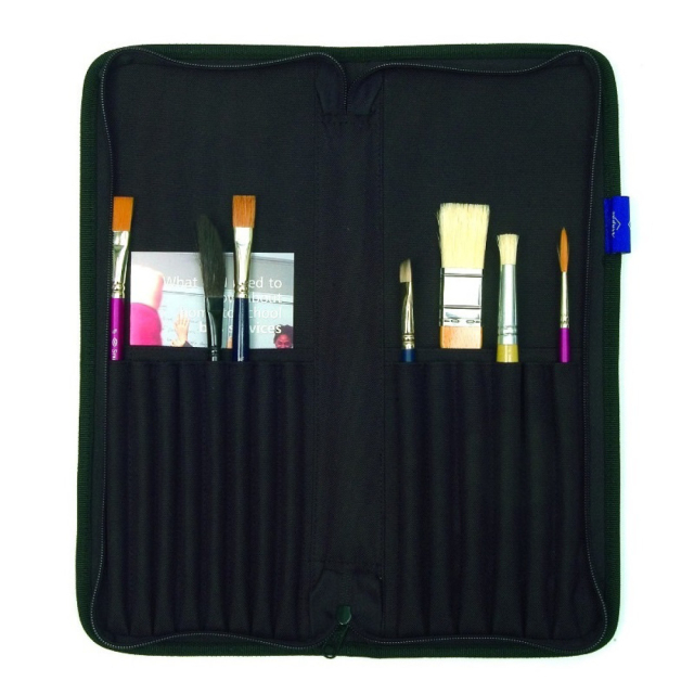 Pinsel-Etui 17 Fächer