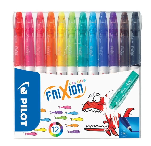 FriXion Colors 12er-Set radierbare Filzstifte (ab 3 Jahren)