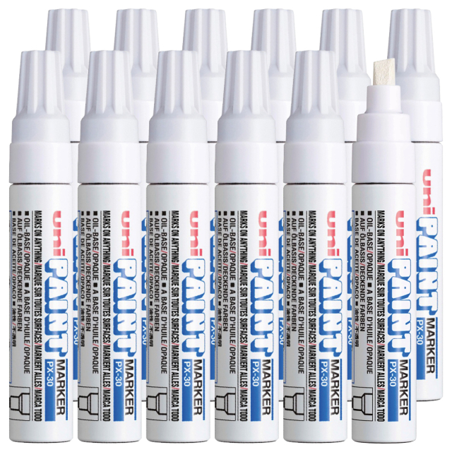 Paint Marker PX-30 Weiß 12er-Pack