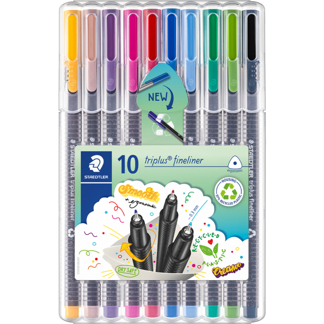 Triplus Fineliner, 10er-Pack