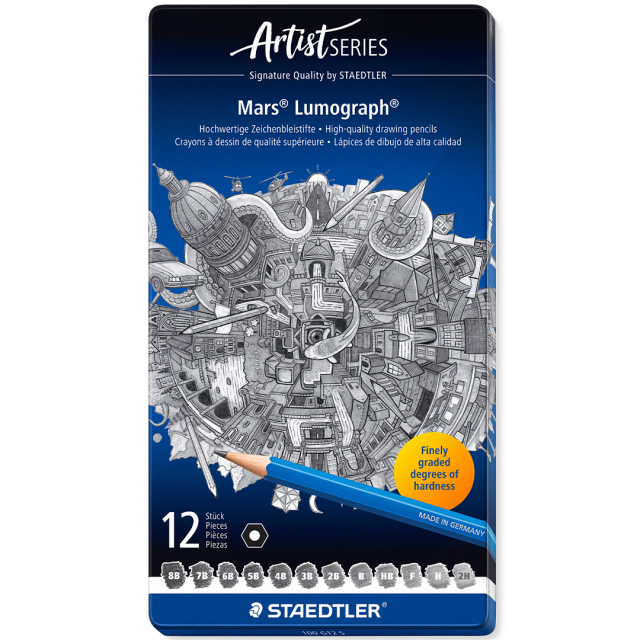 Mars Lumograph 12er-Set Sketching