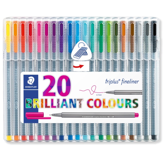 Triplus Fineliner, 20er-Pack