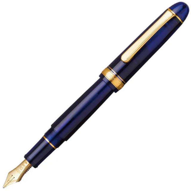 #3776 Century Füllfederhalter Chartres Blue Music nib