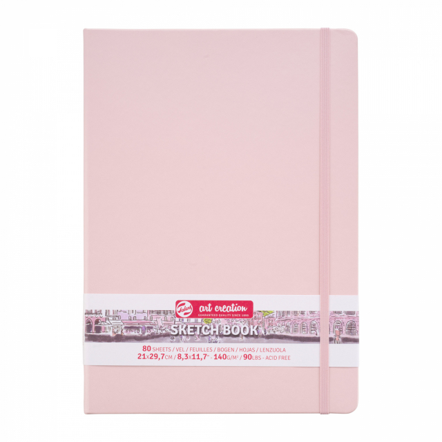 Sketchbook A4 Pastel Pink