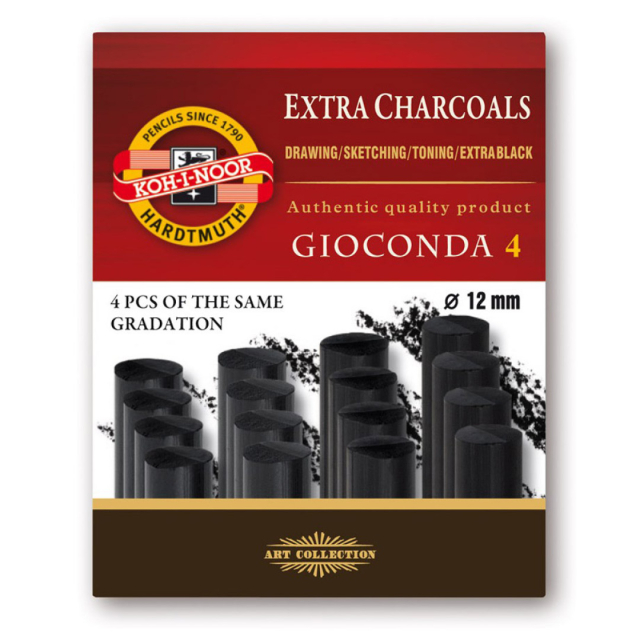 Gioconda Zeichenkohle 4er-Set