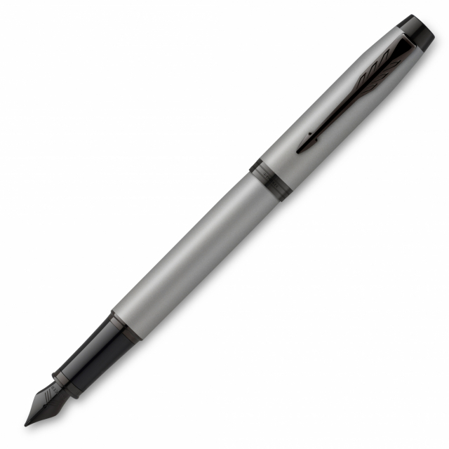 IM Achromatic Grey Füllfederhalter Fine in der Gruppe Stifte / Fine Writing / Füllfederhalter bei Pen Store (111902)