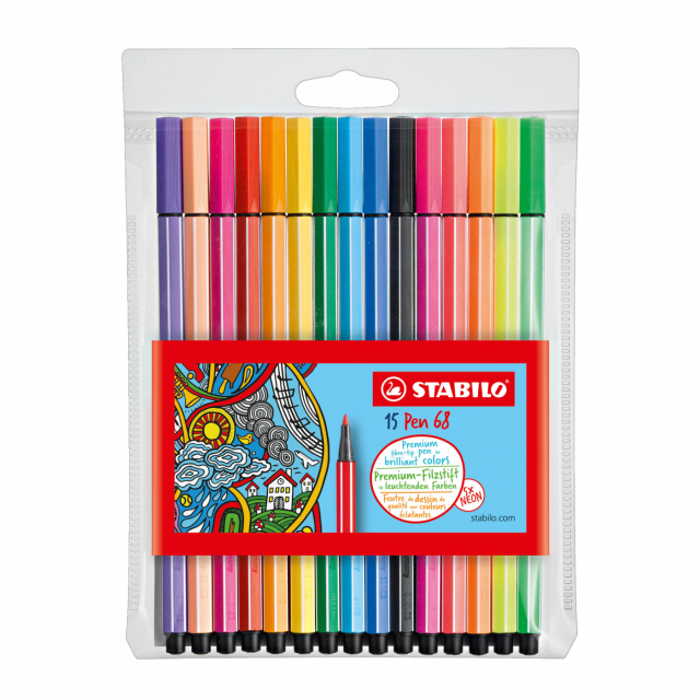Pen 68 Filzstift 15er-Pack (ab 3 Jahren)