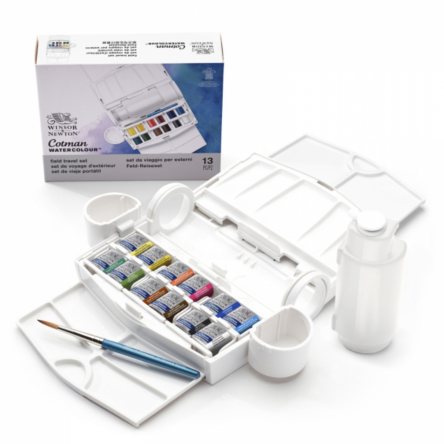 Cotman Aquarellfarben-Set Field Travel