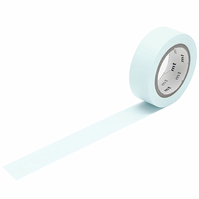 Washi-Tape Pastel Cyan