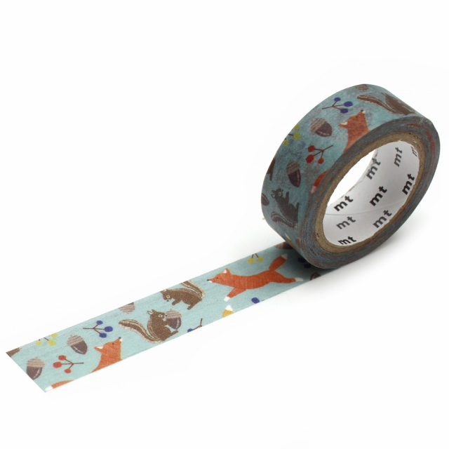 Washi-Tape Fox & Squirrel