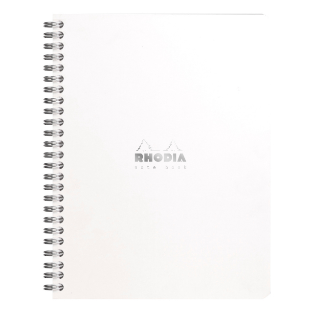 Notebook Spiral Weiß A5 Liniert