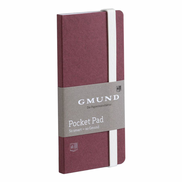 Pocket Pad Notizbuch Merlot