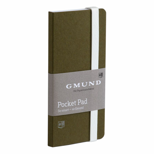 Pocket Pad Notizbuch Olive