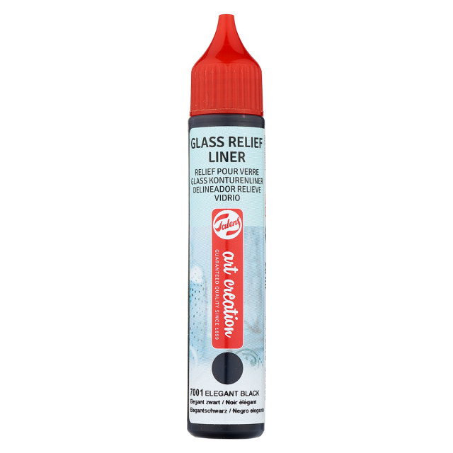 Glass Liner 28 ml Schwarz