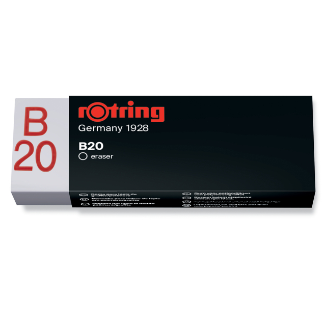 B20 Radiergummi
