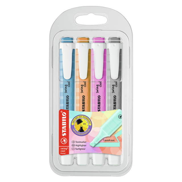 Swing Cool Pastell 4er-Pack no 3