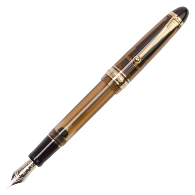 Custom 823 Füllfederhalter Brown Fine in der Gruppe Stifte / Fine Writing / Füllfederhalter bei Pen Store (128152)