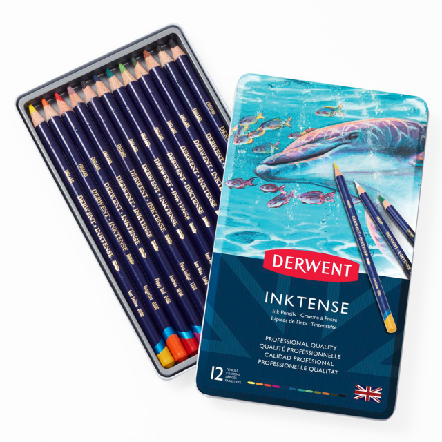 Inktense Aquarellstifte 12er-Set