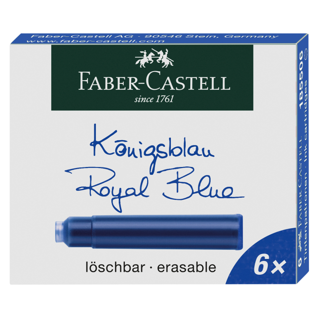 Mine/Nachfüllpackung 6er-Pack Blau