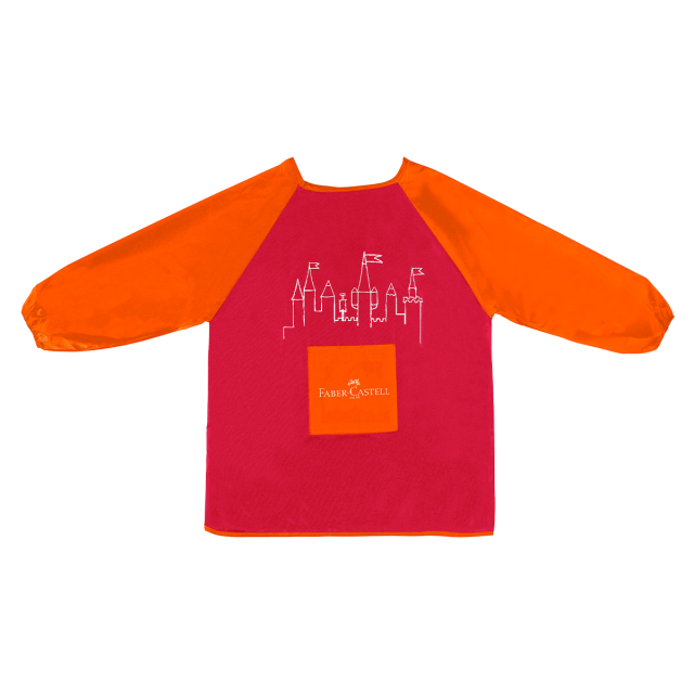 Schürze Rot/Orange