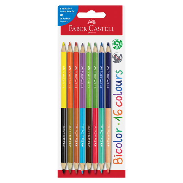 Buntstifte Bicolor 8er-Set
