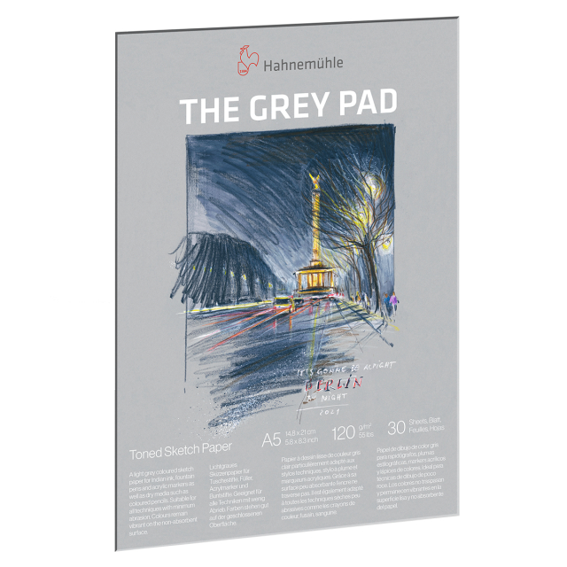 The Grey Pad Skizzenblock A5 120g