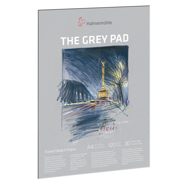 The Grey Pad Skizzenblock A4 120g