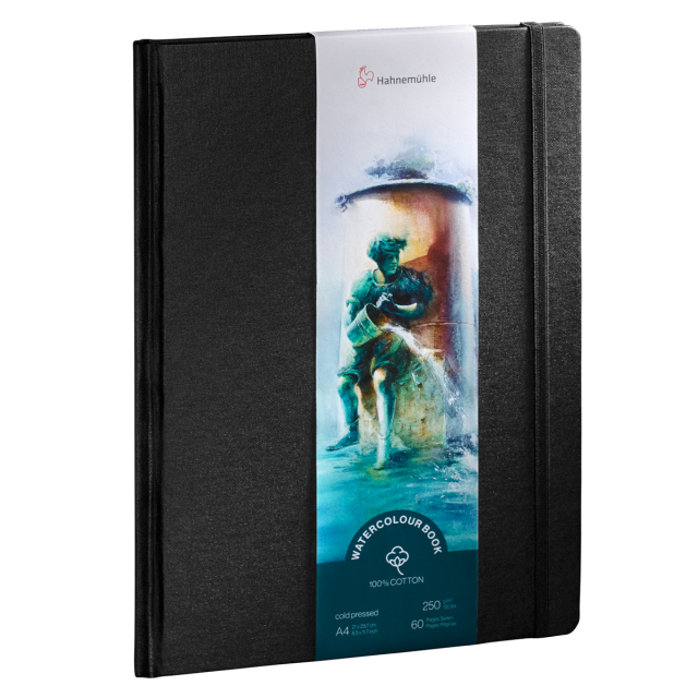 Watercolour Book Aquarellbuch A4 250g Hochformat