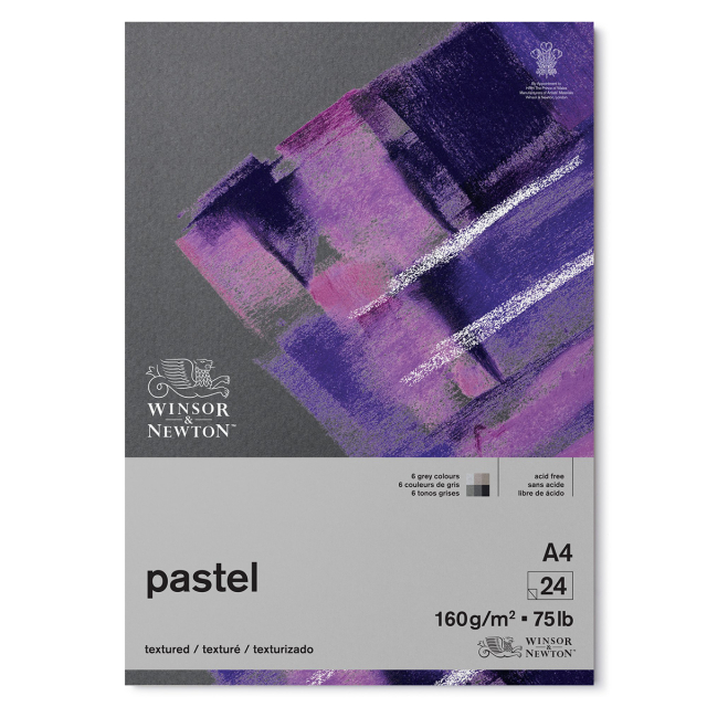 Pastellzeichenblöcke Grey A4 160g