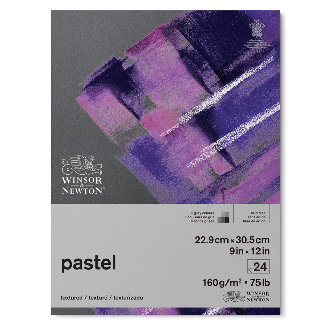 Pastellzeichenblöcke Grey 23x31 cm 160g