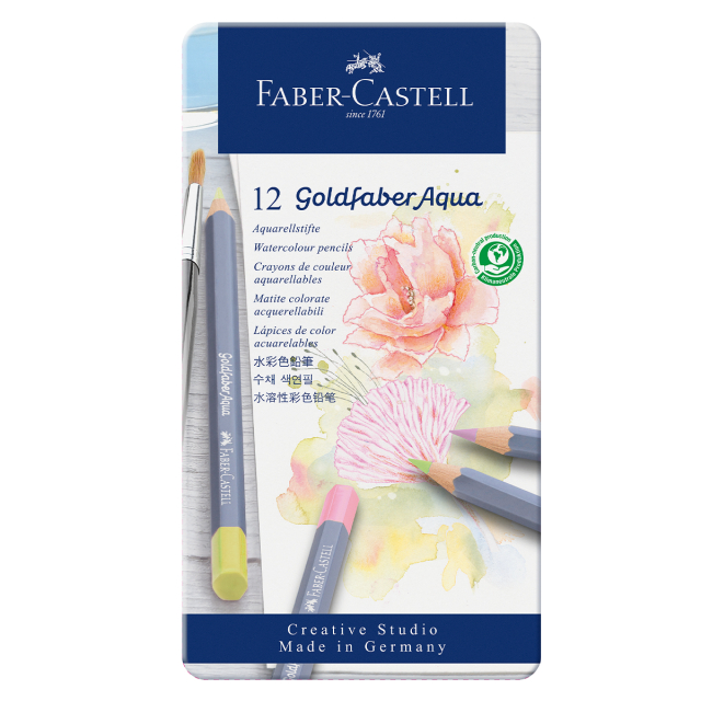 Goldfaber Aqua Aquarellstifte 12er-Set Pastel