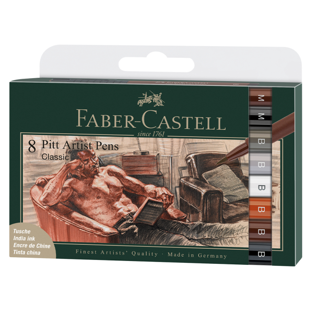 PITT Artist 8er-Pack Classic