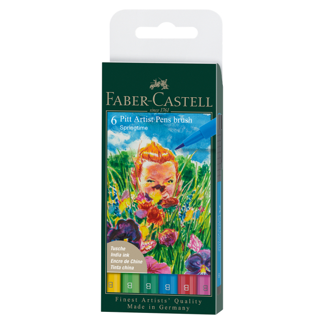 PITT Artist Brush 6er-Pack Spring
