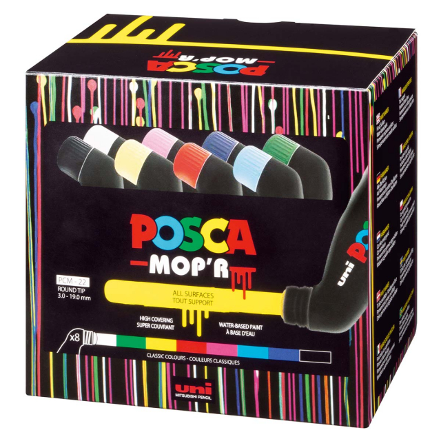 MOPR PCM-22 Squeeze Marker 8er-Pack
