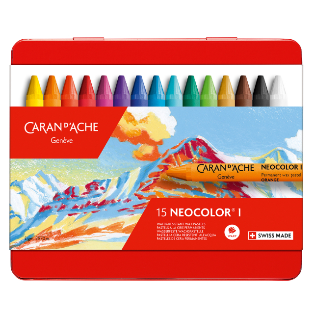 Neocolor I Pastellkreiden 15er-Set