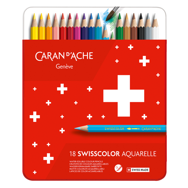 Swisscolor Aquarelle 18er-Set