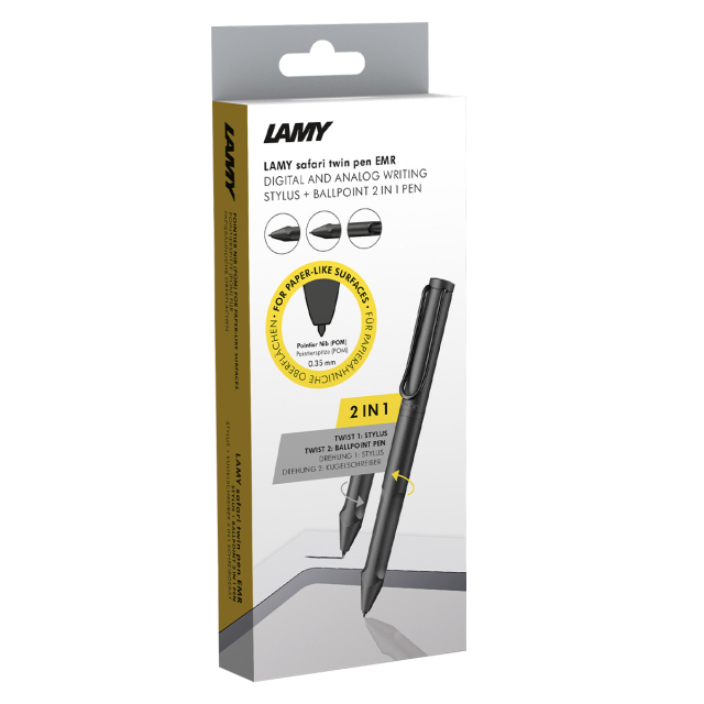 Safari Twin Pen EMR POM - Digitaler Stift