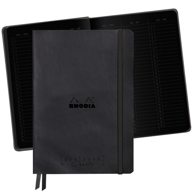 GoalBook Creation A5 Black (Schwarzes Papier)