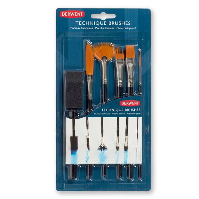 Maltechnik-pinsel 6er-Set