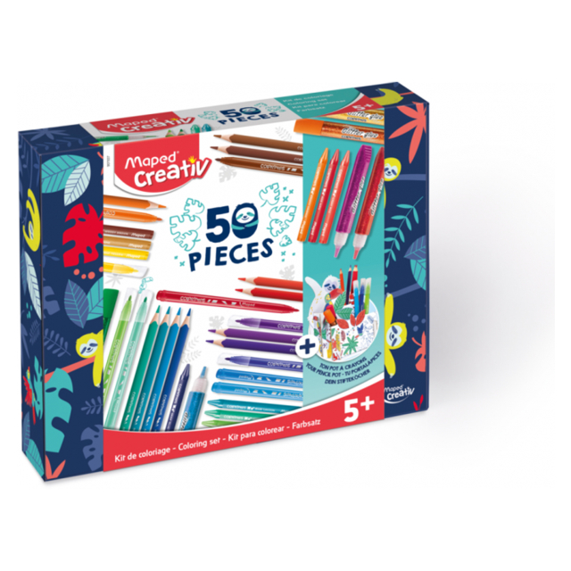 Coloring set 50er-Pack
